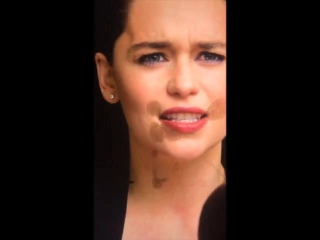 Emilia Clarke Sticky Cum Tribute