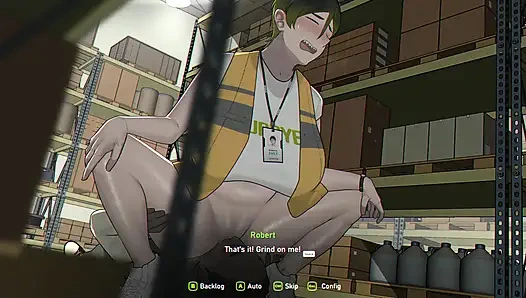 Муж тайно наблюдает, как его жена трахается с другим коллегой и становится возбужденной - последняя часть геймплея Boxman (хинди + нижняя ENG)