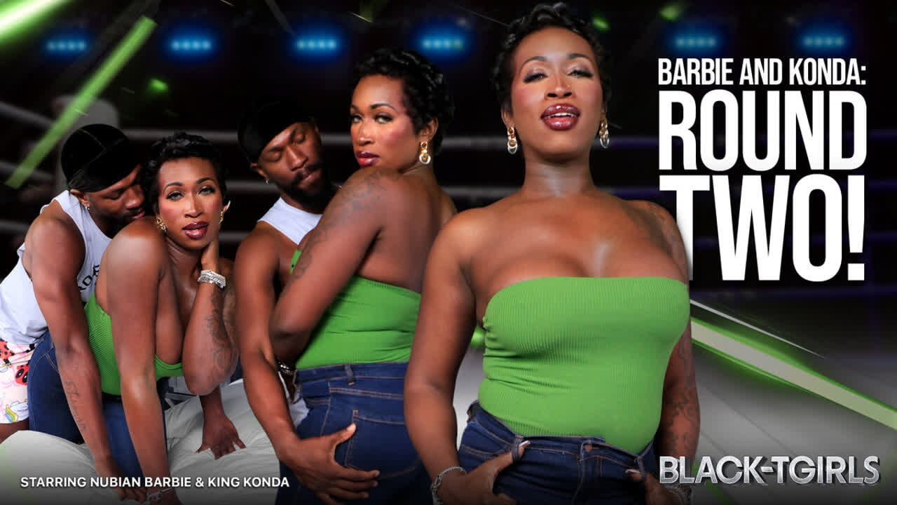 BLACK TGIRLS - Nubische Barbies heißeste szene mit konda
