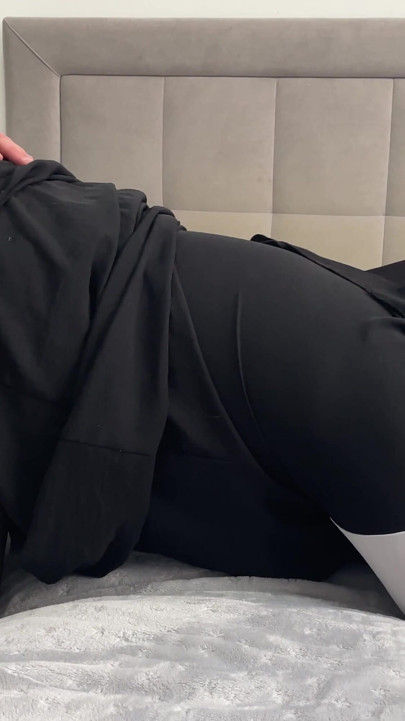 Hot stepmom in sexy pantyhose gets hot cum in her pussy | Clip 1