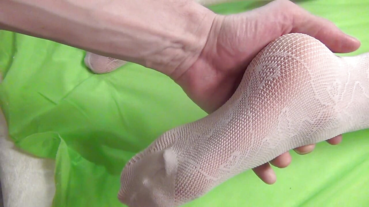 Vídeo fetiche com body branco