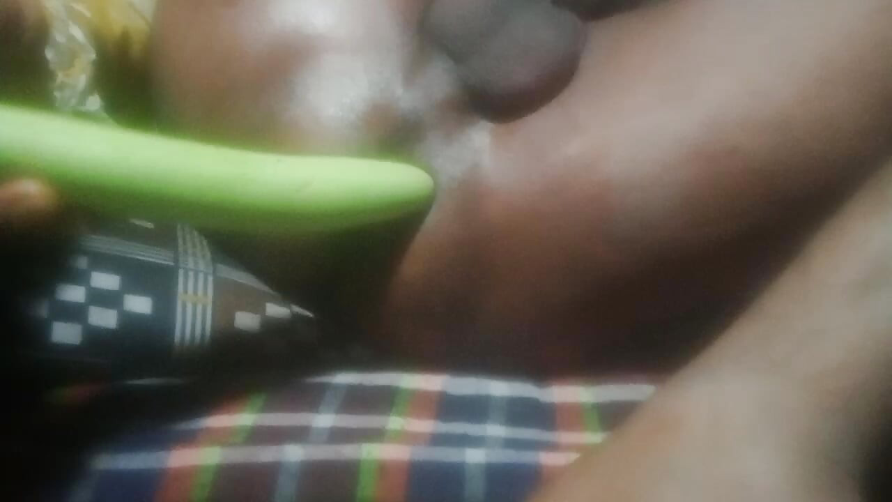 Talent Boy Puts Big Eggplant in Gar at Night Talent Boy Puts Big Brigade in Gar at Night