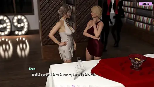 Awam MILF Amber in Her Desire - S1 Remastered - Chapter 9 - Cheating at the Party and the Surprise Blowjob Contest