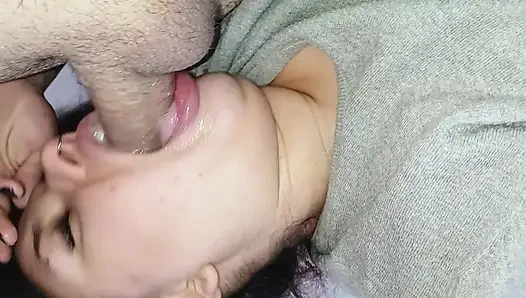 POV OF THE WETTEST AND GREEDIEST BLOWJOB IN THE WORLD, SHE IS THIRSTY