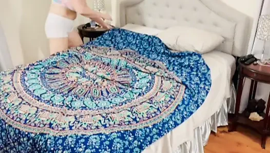 ASMR - Changing Bedding Elaina St James