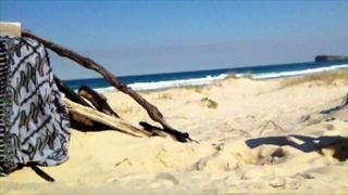 Journée à la plage en août