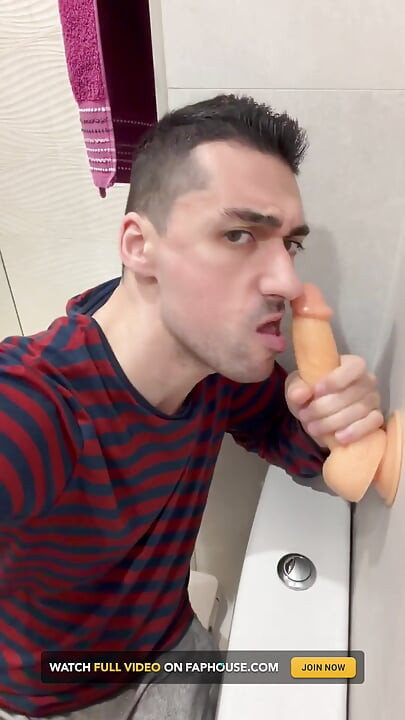 Sexy Stepdaddy Riding Dildo