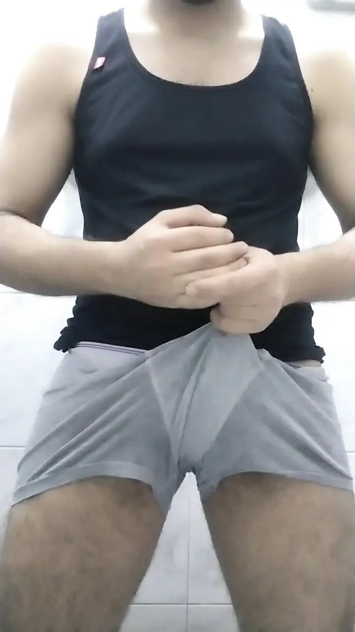 A very hot Egyptian man’s penis ejaculates a lot of semen