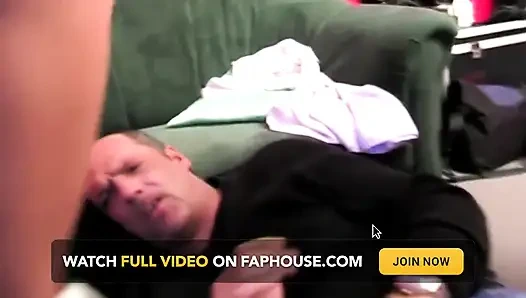 Piss Drenched Man Fingered and Trampled by Dominant MILFs