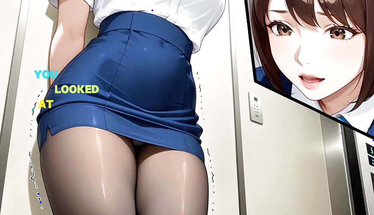 Elevator Fantasy - Sexy Elevator Girl Fucked Hard by Guest (ai Hentai)