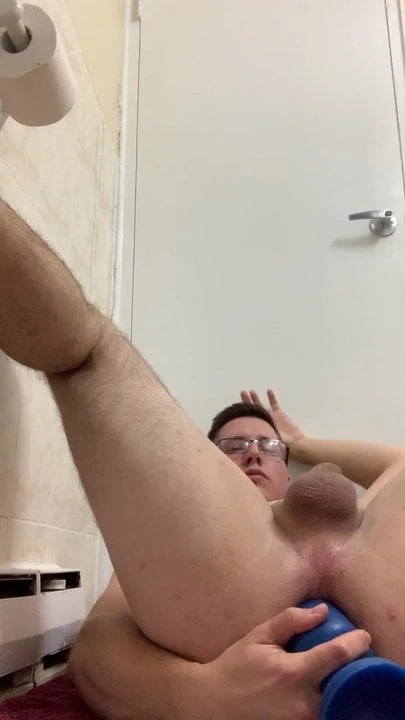 Fucking my self with dildo