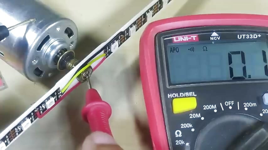 How to create LED fan in home
