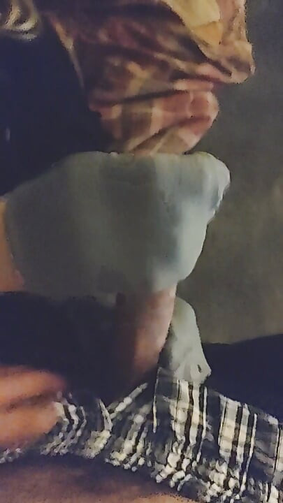 Sock Handjob Slow-mo