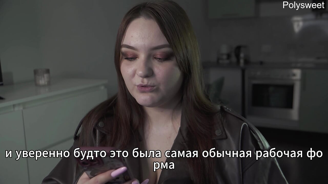 Porn story - In the store behind the counter, he feel her tits (Russian, light femdom, naked in public)