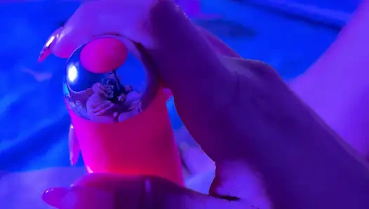 Gadis kampus mesum ngentot memeknya sambil mikirin ayah tirinya