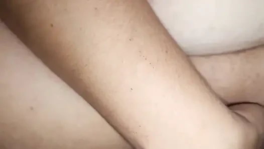She made me cum at home
