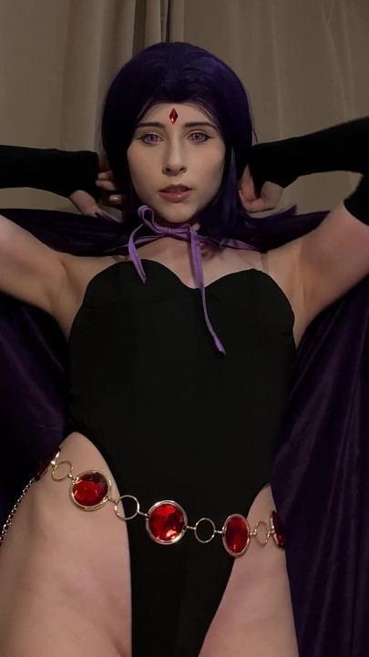 Raven teen titans pixie - điệu nhảy quyến rũ trong phòng tối