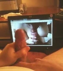 My hot cum tribute for a busty wife