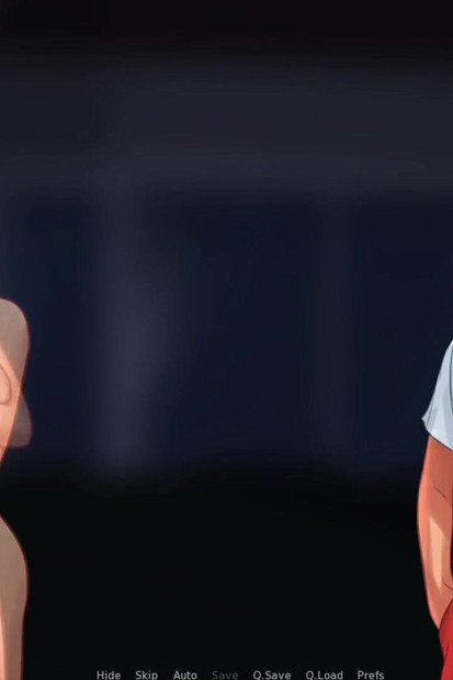 My milfy stepmom with big tits and big ass wants to feel my giant dick inside her. (Summertime Saga - Debbie - 2)