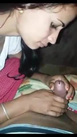 Sloppy Indian blowjob