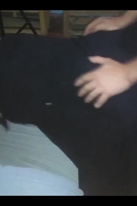 Boy Fucks Girl in Black Dress