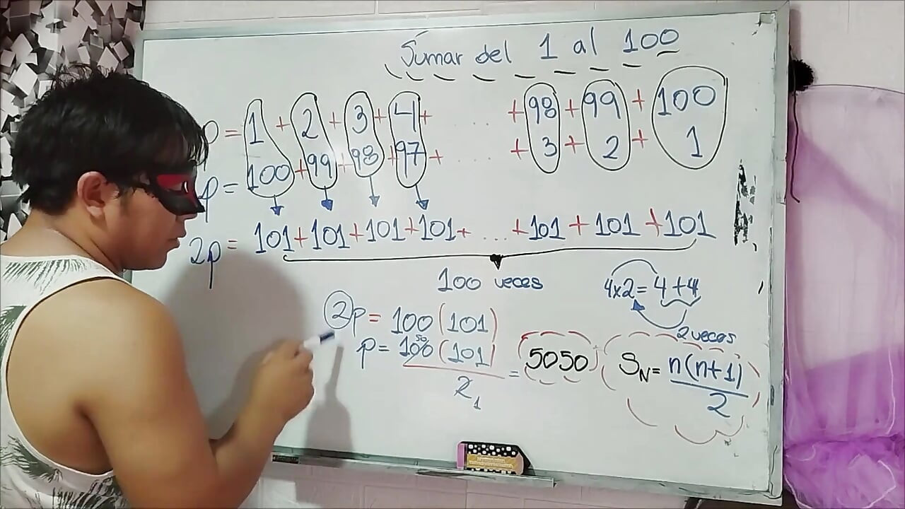8. Arithmetic: Addition From 1 to 100