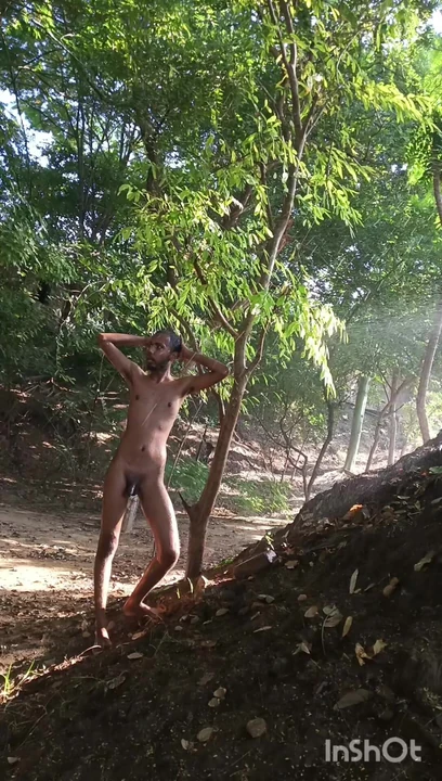 Sun Bath 🛁 in public park