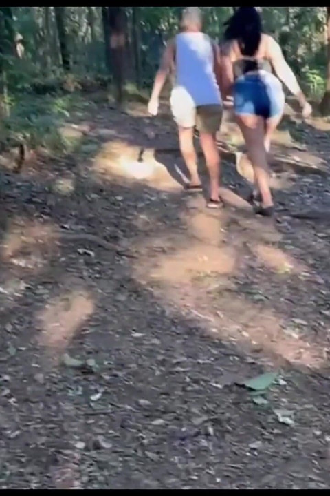 The Naughty Girl Boyceta Took Me for a Walk and We Ended up Getting Naked in the Park