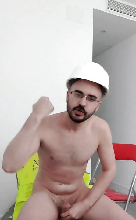 Wanking on the break