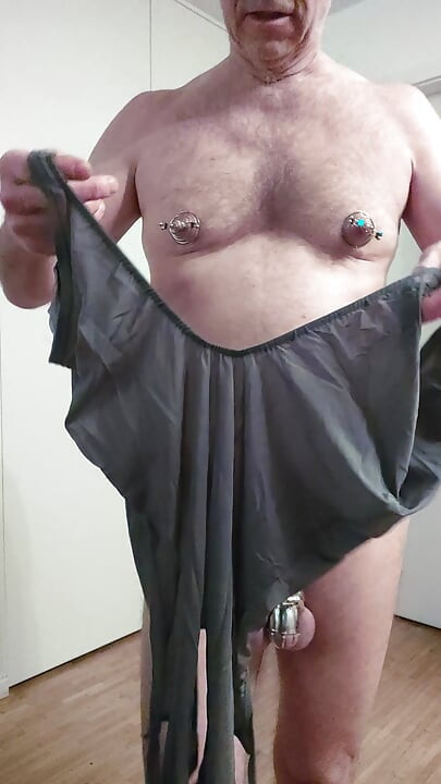 Naked and ready to serve