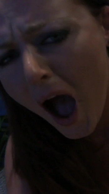 Epic moment from "Shaved head guy eats busty redhead's wet cunt"