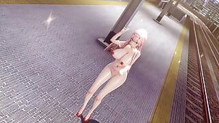 Mmd R-18 - chicas anime sexy bailando - clip 125