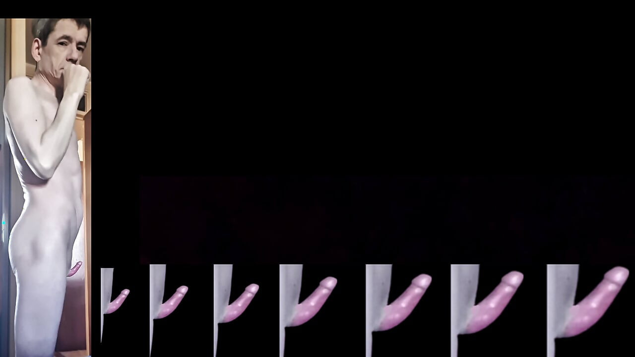 1.9 inch (4.8cm) erect micropenis ultra tiny hard cock size compared