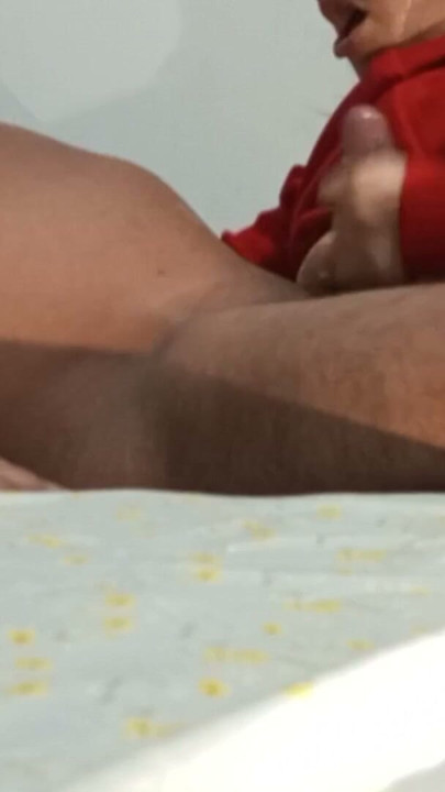 My perverted stepdad was horny and asked me to milk his black cock after sucking him off | Clip 1