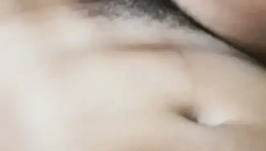Romantic Indian girl in bed at night