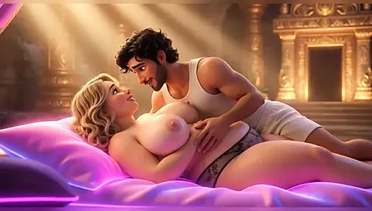 Temple of Lust - Passionate Couple's Erotic Adventure
