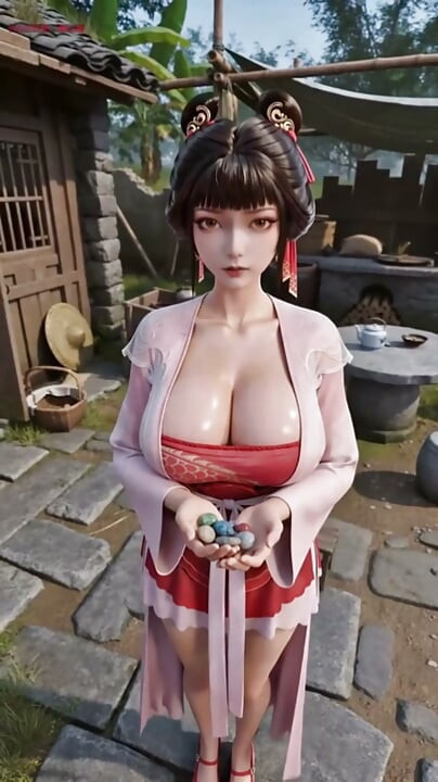 巨乳の義妹と田舎へ行く。
