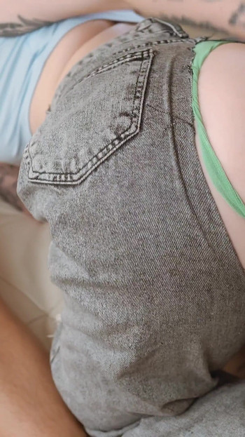 Step Mom's Jeans Rip & Step Son Fucks Her Hard