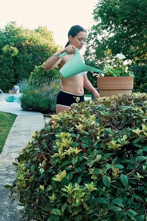 So Big and Organic - Busty Stepsis Tries Stepbrother's Big Cock in the Garden