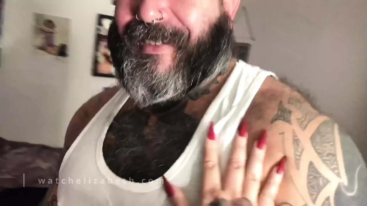 BBW MILF Elizabeth Dresden Sucks Cock and Swallows Cum POV