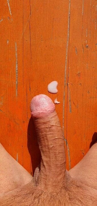 I had to jerk with cumsho in the garden