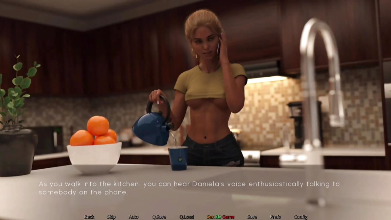 Yoga de topless da colega de quarto - Sunset Rose - e06