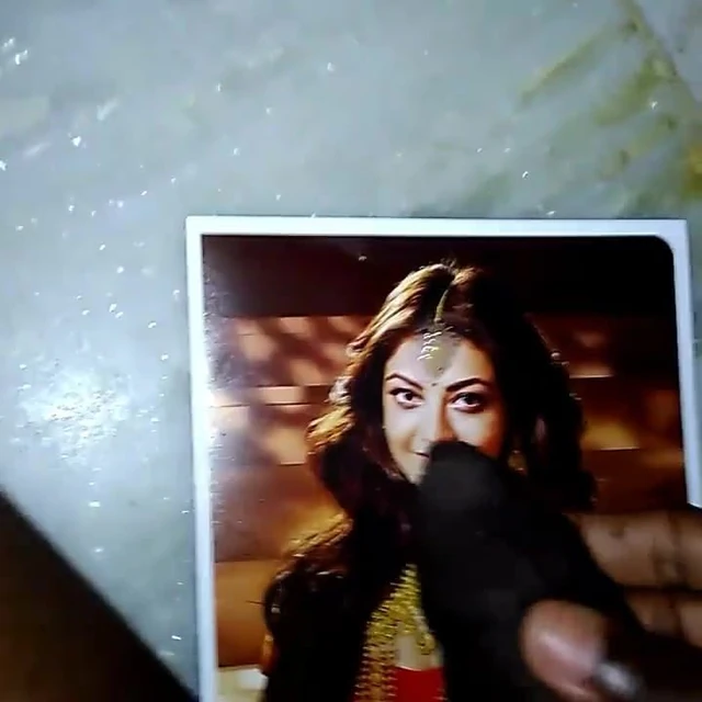 kajal on cum