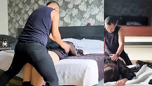 Küçük Orospu Gibi Dövüldükten Sonra Sert Seks (Bölüm 3)