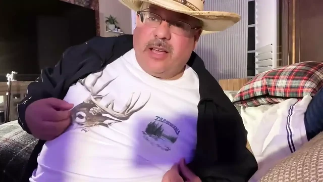 Texas Mustache Step-daddy with Huge Feet Has Ass Orgasm and Leaks Into My Daddy Hole