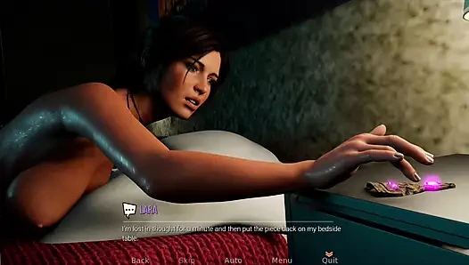 Приключение Croft 1 - неизвестный трахнул пальцами