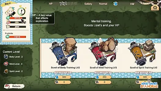Flieht, Mein Zwergen-ninja! 3D-gameplay Teil 2 - Lizets Training Und Erkundung Beginnt