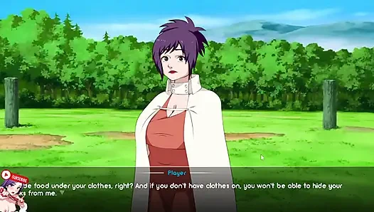 Naruto Kunohichis Training. Training mit Anko