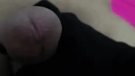 Indian wife uses hand gloves to masturbate husband and gets fucked in missionary, Shaved Indian pussy with shaved Husband