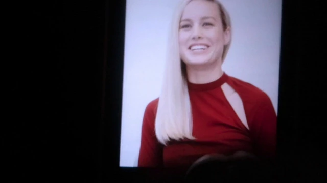 Brie Larson - Cum tribute (SOP) #18
